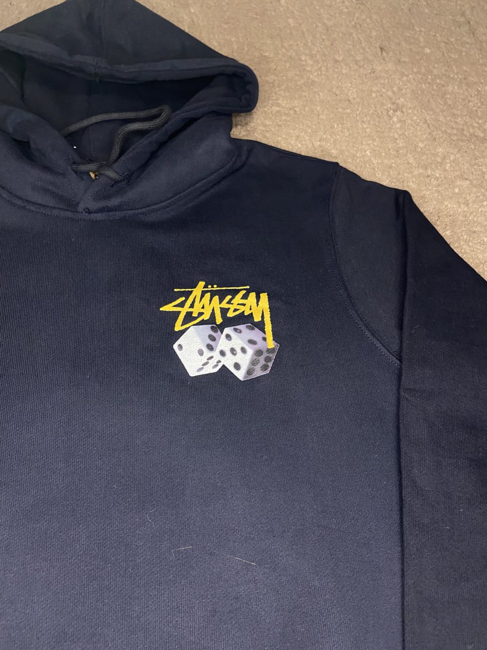 Stussy on sale cube hoodie